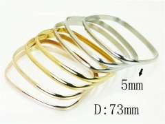 HY Wholesale Bangles Jewelry Stainless Steel 316L Popular Bangle-HY58B0637HKS