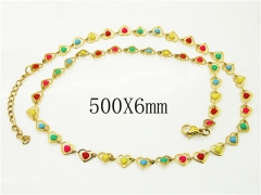 HY Wholesale Necklaces Stainless Steel 316L Jewelry Necklaces-HY39N0772PQ