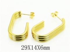 HY Wholesale Earrings 316L Stainless Steel Earrings Jewelry-HY80E0950ML