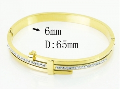 HY Wholesale Bangles Jewelry Stainless Steel 316L Popular Bangle-HY80B1845HJC