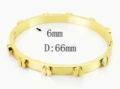 HY Wholesale Bangles Jewelry Stainless Steel 316L Popular Bangle-HY58B0606HIW