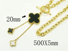 HY Wholesale Necklaces Stainless Steel 316L Jewelry Necklaces-HY32N0943HIC