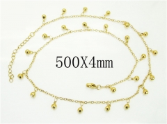HY Wholesale Necklaces Stainless Steel 316L Jewelry Necklaces-HY70N0701ME