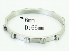 HY Wholesale Bangles Jewelry Stainless Steel 316L Popular Bangle-HY58B0605HQQ