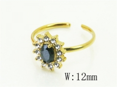 HY Wholesale Rings Jewelry Stainless Steel 316L Rings-HY15R2779WKO