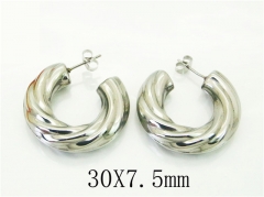 HY Wholesale Earrings 316L Stainless Steel Earrings Jewelry-HY30E1703PE