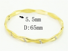 HY Wholesale Bangles Jewelry Stainless Steel 316L Popular Bangle-HY80B1852HIL