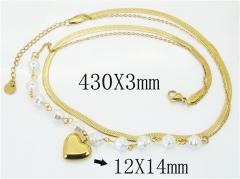 HY Wholesale Necklaces Stainless Steel 316L Jewelry Necklaces-HY32N0915HHQ