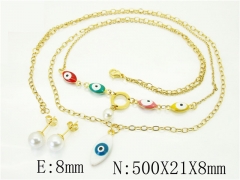 HY Wholesale Jewelry Set 316L Stainless Steel jewelry Set-HY12S1366HHD