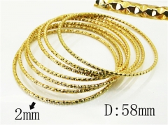 HY Wholesale Bangles Jewelry Stainless Steel 316L Popular Bangle-HY19B1146HLW