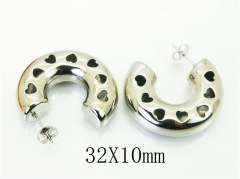 HY Wholesale Earrings 316L Stainless Steel Earrings Jewelry-HY58E1900PX