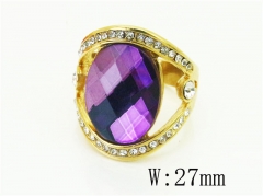 HY Wholesale Rings Jewelry Stainless Steel 316L Rings-HY15R2727HK5