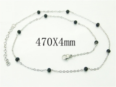 HY Wholesale Necklaces Stainless Steel 316L Jewelry Necklaces-HY39N0789NW