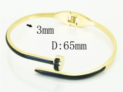 HY Wholesale Bangles Jewelry Stainless Steel 316L Popular Bangle-HY80B1856HJS