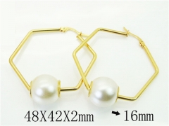 HY Wholesale Earrings 316L Stainless Steel Earrings Jewelry-HY80E0915KL