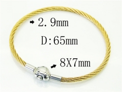 HY Wholesale Bangles Jewelry Stainless Steel 316L Popular Bangle-HY51B0278HMA