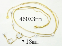 HY Wholesale Necklaces Stainless Steel 316L Jewelry Necklaces-HY32N0948HIF