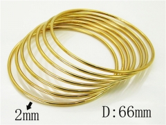 HY Wholesale Bangles Jewelry Stainless Steel 316L Popular Bangle-HY19B1140HKR