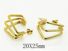 HY Wholesale Earrings 316L Stainless Steel Earrings Jewelry-HY58E1924KL