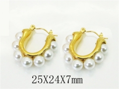 HY Wholesale Earrings 316L Stainless Steel Earrings Jewelry-HY80E0912PL