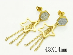 HY Wholesale Earrings 316L Stainless Steel Earrings Jewelry-HY80E0965KX
