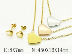 HY Wholesale Jewelry Set 316L Stainless Steel jewelry Set-HY12S1338HHC