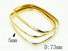 HY Wholesale Bangles Jewelry Stainless Steel 316L Popular Bangle-HY58B0636OS