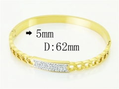 HY Wholesale Bangles Jewelry Stainless Steel 316L Popular Bangle-HY19B1160HKE