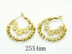 HY Wholesale Earrings 316L Stainless Steel Earrings Jewelry-HY80E0902HDL