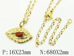 HY Wholesale Necklaces Stainless Steel 316L Jewelry Necklaces-HY32N0922WNL