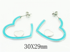 HY Wholesale Earrings 316L Stainless Steel Earrings Jewelry-HY80E0896SNL