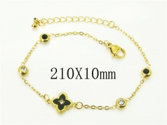 HY Wholesale Bracelets 316L Stainless Steel Jewelry Bracelets-HY32B1025NC