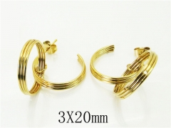 HY Wholesale Earrings 316L Stainless Steel Earrings Jewelry-HY58E1928NB