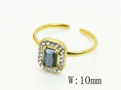 HY Wholesale Rings Jewelry Stainless Steel 316L Rings-HY15R2763VKO