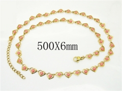 HY Wholesale Necklaces Stainless Steel 316L Jewelry Necklaces-HY39N0741PD