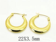HY Wholesale Earrings 316L Stainless Steel Earrings Jewelry-HY30E1698KB