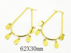 HY Wholesale Earrings 316L Stainless Steel Earrings Jewelry-HY58E1917LS