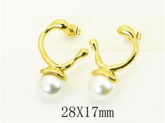 HY Wholesale Earrings 316L Stainless Steel Earrings Jewelry-HY80E0945OL