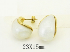 HY Wholesale Earrings 316L Stainless Steel Earrings Jewelry-HY80E0958OL