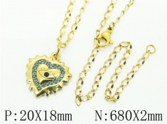 HY Wholesale Necklaces Stainless Steel 316L Jewelry Necklaces-HY32N0918ANL