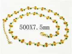 HY Wholesale Necklaces Stainless Steel 316L Jewelry Necklaces-HY39N0774PA