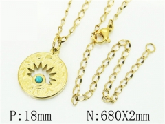 HY Wholesale Necklaces Stainless Steel 316L Jewelry Necklaces-HY32N0925TNL