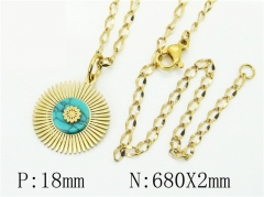 HY Wholesale Necklaces Stainless Steel 316L Jewelry Necklaces-HY32N0926BNL