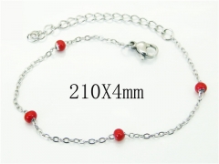 HY Wholesale Bracelets 316L Stainless Steel Jewelry Bracelets-HY39B0910YIL