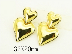 HY Wholesale Earrings 316L Stainless Steel Earrings Jewelry-HY80E0948SPL