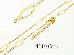 HY Wholesale Necklaces Stainless Steel 316L Jewelry Necklaces-HY39N0769MC
