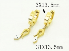 HY Wholesale Earrings 316L Stainless Steel Earrings Jewelry-HY80E0976KS