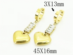 HY Wholesale Earrings 316L Stainless Steel Earrings Jewelry-HY80E0901NS