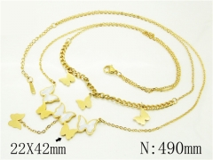 HY Wholesale Necklaces Stainless Steel 316L Jewelry Necklaces-HY80N0892NY