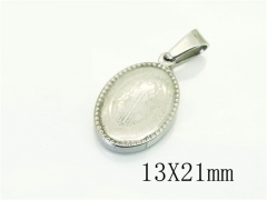 HY Wholesale Pendant Jewelry 316L Stainless Steel Jewelry Pendant-HY12P1795IL